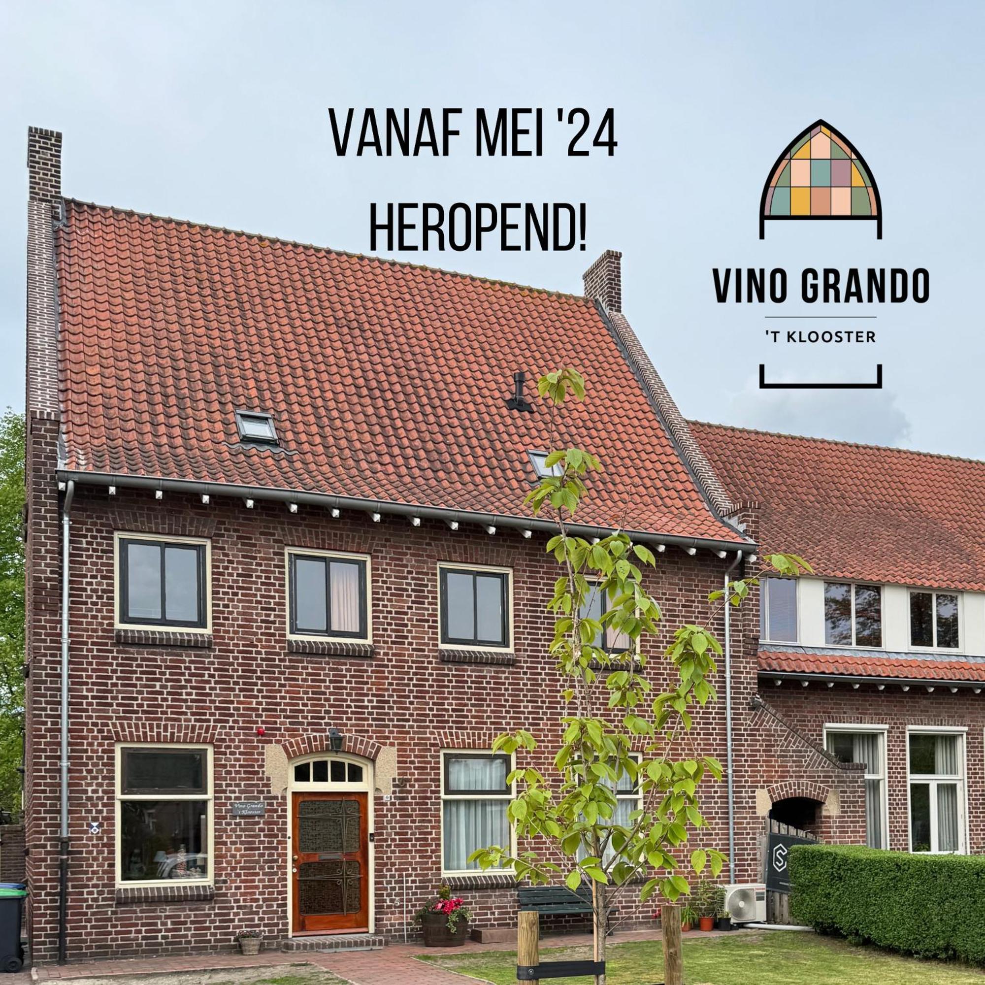 Vino Grando 'T Klooster Bed & Breakfast Odiliapeel Luaran gambar